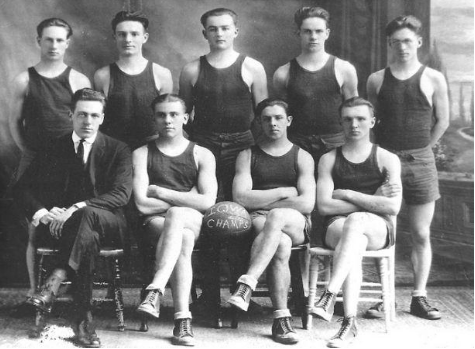 1923 Boys Basketball team